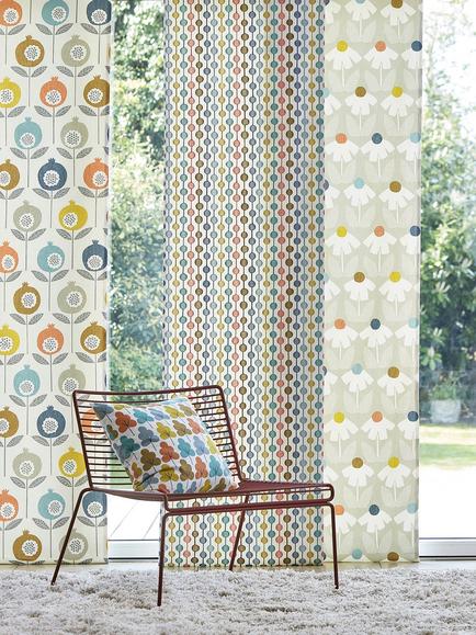 Scion Taimi Furnishing Fabric - view 2, Sulphur