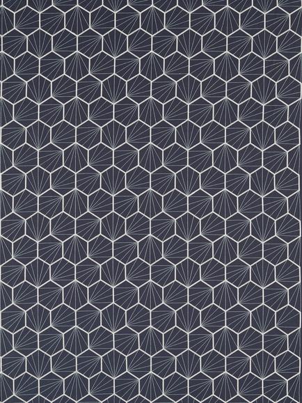 Scion Aikyo Furnishing Fabric, Midnight