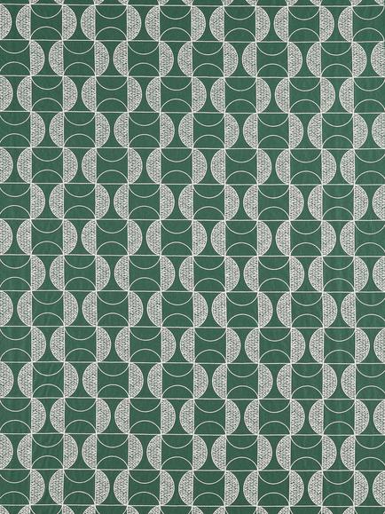 Scion Shinku Furnishing Fabric, Emerald