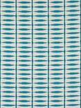 Scion Shibori Furnishing Fabric, Teal/Linen