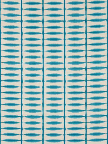 Scion Shibori Furnishing Fabric, Teal/Linen