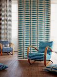 Scion Shibori Furnishing Fabric, Teal/Linen