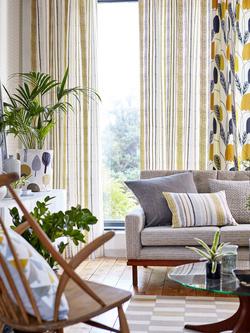 Scion Noki Furnishing Fabric - view 2, Ochre