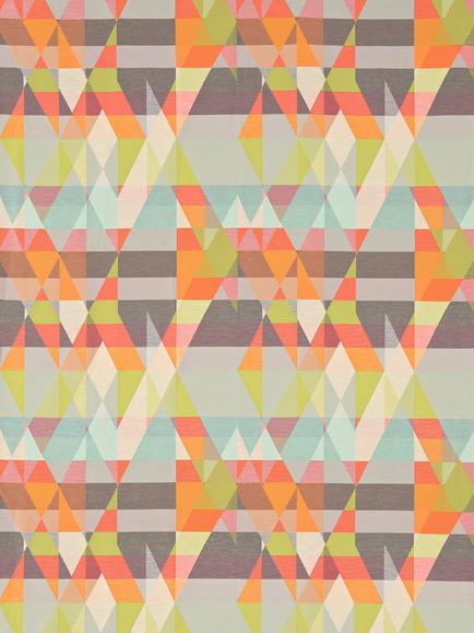 Scion Axis Furnishing Fabric, Tangerine/Citrus