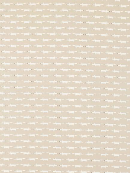 Scion Little Fox Furnishing Fabric, Snow