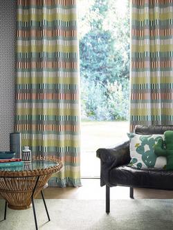 Scion Cerro Furnishing Fabric - view 2, Forest/Paprika/Lime