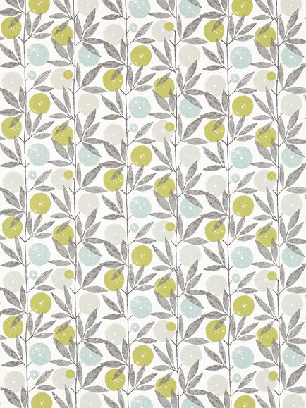 Scion Blomma Furnishing Fabric, Kiwi