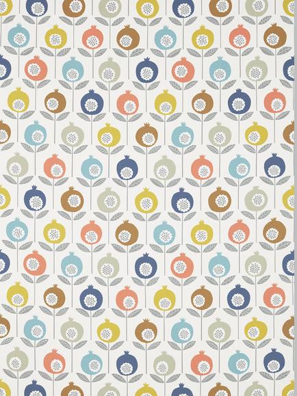 Scion Pepino Furnishing Fabric, Pink
