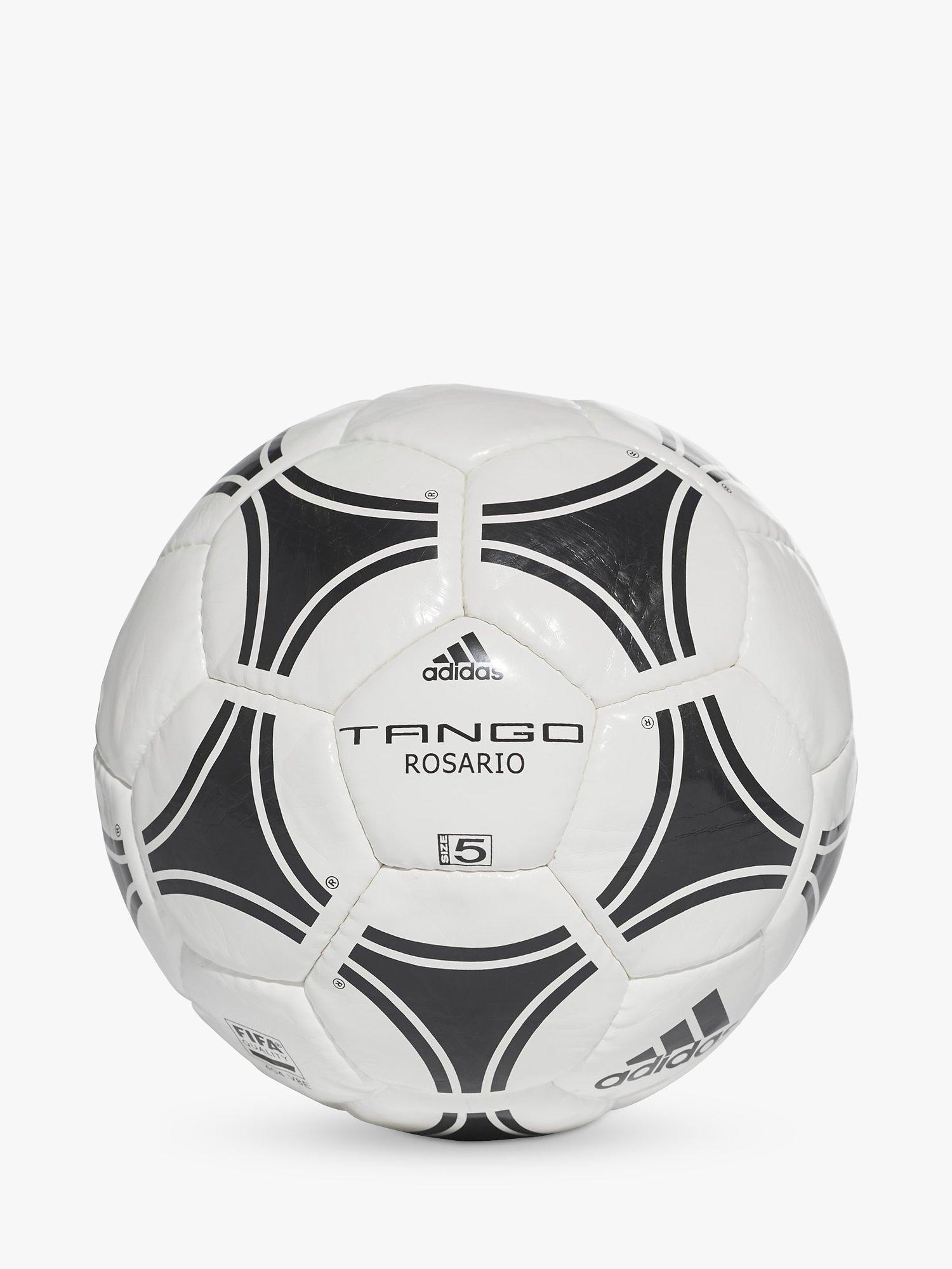 adidas Tango Rosario Football, Size 5, White/Black