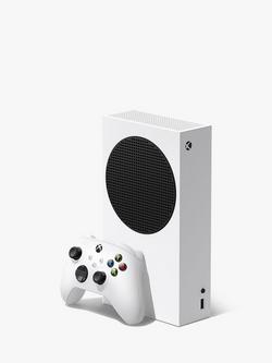 Microsoft Xbox Series S Digital Edition Console, 512GB, with Wireless Controller, White, White