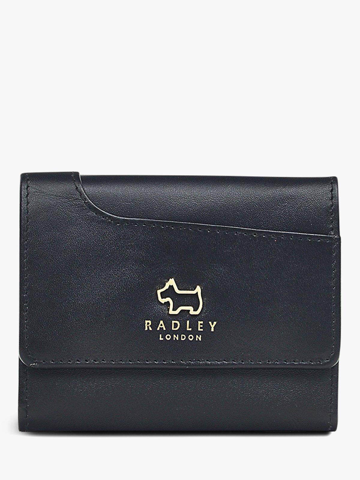 Radley London Pockets Leather Tri Fold Purse Black