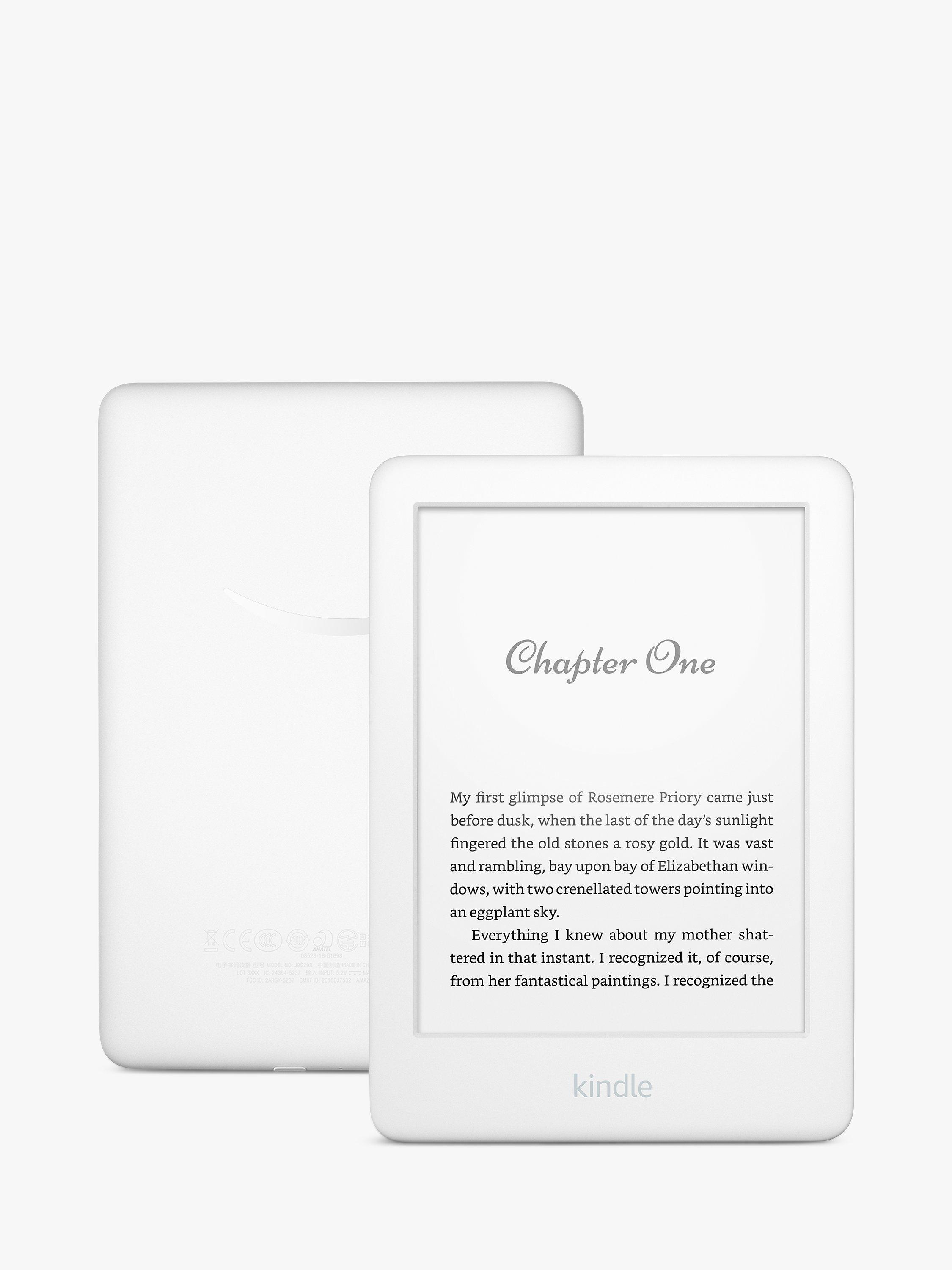 Amazon Kindle eReader, 6", Wi-Fi, with Built-in Front Light and Special Offers