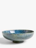 John Lewis Glazed Decorative Earthenware Bowl, Green