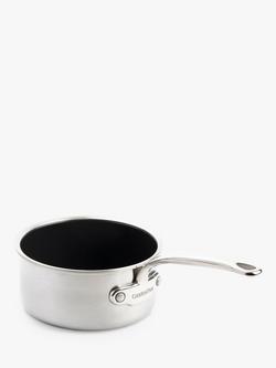GreenPan Premiere Stainless Steel Ceramic Non-Stick Milk Pan, 16cm, 