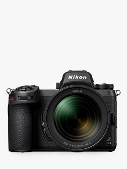 Nikon Z6 II Compact System Camera with 24-70mm Lens, 4K UHD, 24.5MP, Wi-Fi, Bluetooth, OLED EVF, 3.2" Tiltable Touch Screen, Black