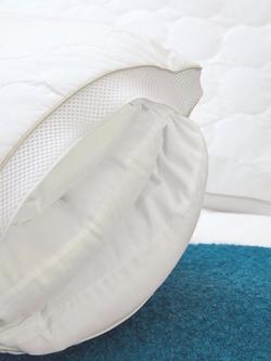 Kally Sleep Adjustable Standard Pillow, Medium/Firm, White