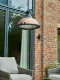 KETTLER Kalos Copper Hanging Pendant Electric Patio Heater