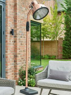 KETTLER Kalos Copper Freestanding Patio Heater, 230cm - view 2, Copper