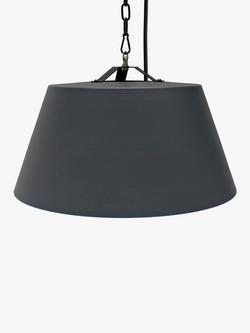 KETTLER Kalos Terrace Hanging Pendant Electric Patio Heater, Metallic