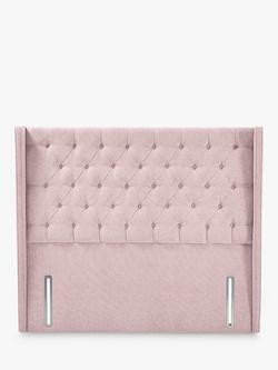 John Lewis Harlow Full Depth Headboard, Super King Size - view 2, Deep Velvet Opulence Heather