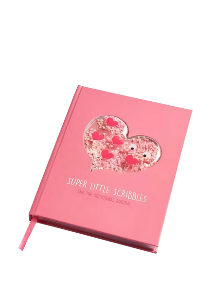 Tinc Mallo Heart Sequin Notebook, Multi