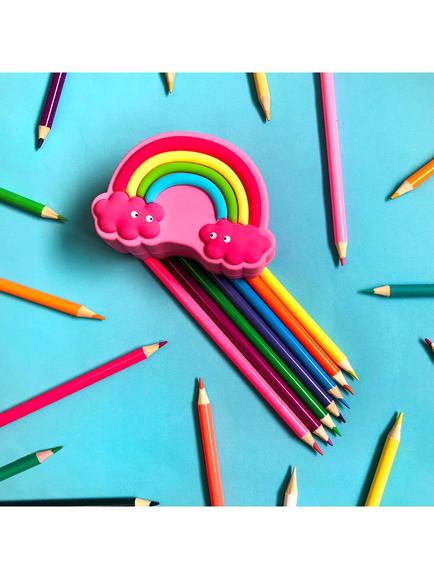 Tinc Mallo Rainbow Silicone Purse - view 2, Multi