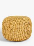 John Lewis Chunky Knitted Pouffe