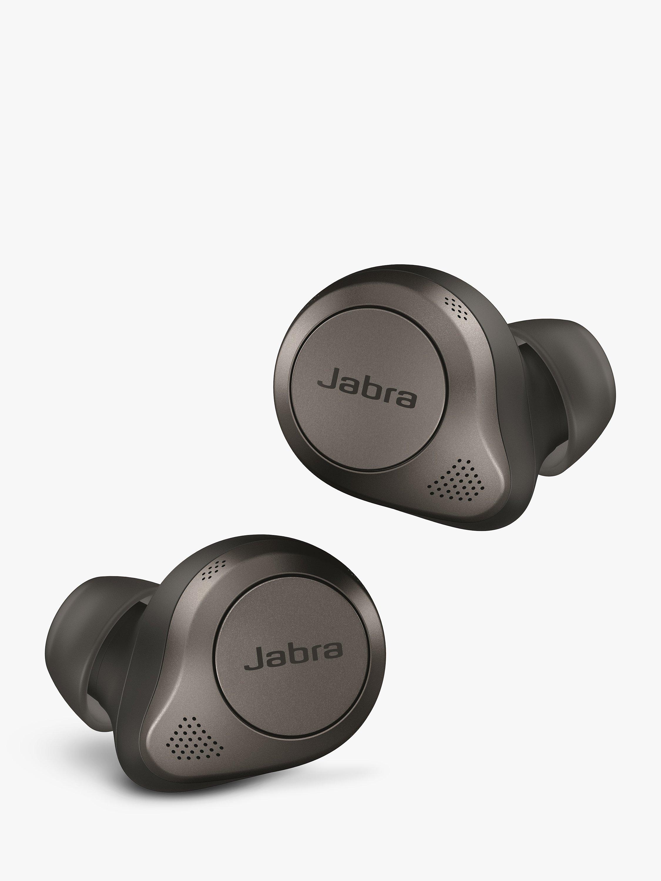 Jabra Elite 85t True Wireless Bluetooth In-Ear Headphones with Advanced Active Noise Cancellation & Mic/Remote, Titanium Black