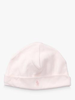 Polo Ralph Lauren Baby Solid Hat, Light Pink, Light Pink