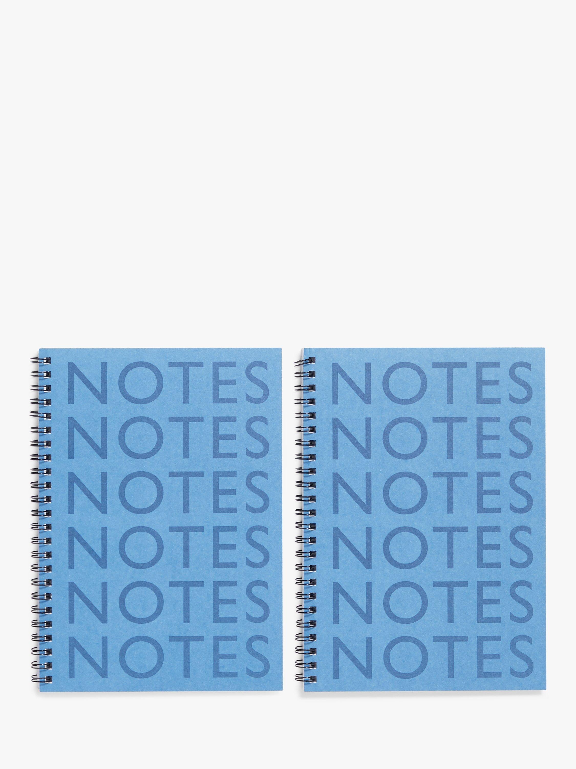 John Lewis ANYDAY A5 Notebook, Set of 2