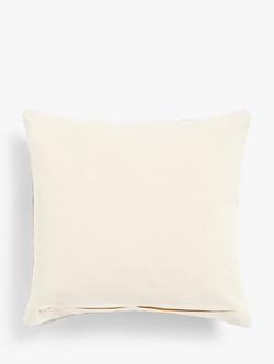 John Lewis Collage Blocks Cushion, Multi - view 2, Multi