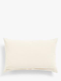 John Lewis Collage Sticks Cushion - view 2, Blue