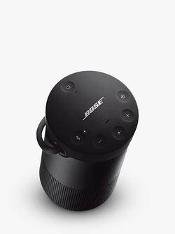 Bose SoundLink Revolve+ II Water-resistant Portable Bluetooth Speaker with Built-in Speakerphone & Handle - view 2, Triple Black