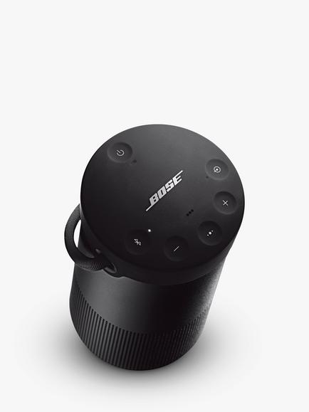 Bose SoundLink Revolve+ II Water-resistant Portable Bluetooth Speaker with Built-in Speakerphone & Handle - view 2, Triple Black