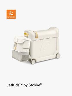Stokke JetKids BedBox and Crew Backpack Travel Bundle, White - view 2, White