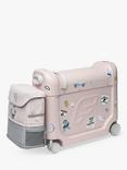 Stokke JetKids BedBox and Crew Backpack Travel Bundle, Pink Lemonade