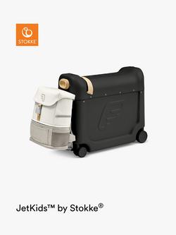 Stokke JetKids BedBox and Crew Backpack Travel Bundle, Black - view 2, Black