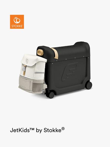 Stokke JetKids BedBox and Crew Backpack Travel Bundle, Black - view 2, Black