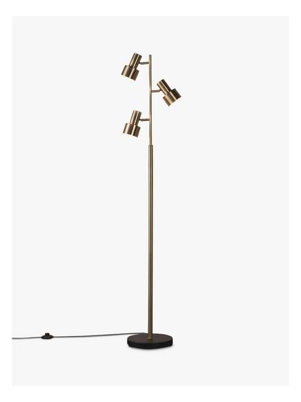 John Lewis Shelby Floor Lamp, Brass, Brass