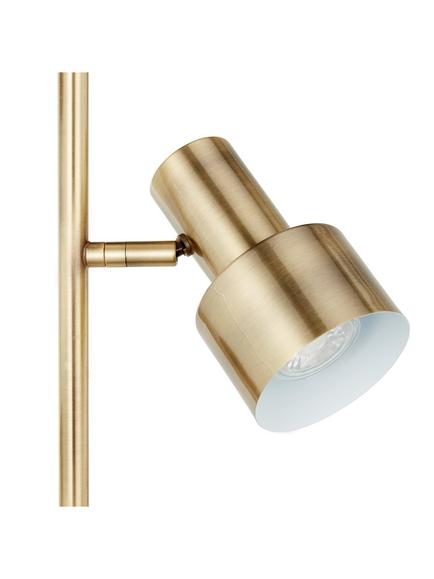 John Lewis Shelby Floor Lamp, Brass - view 2, Brass