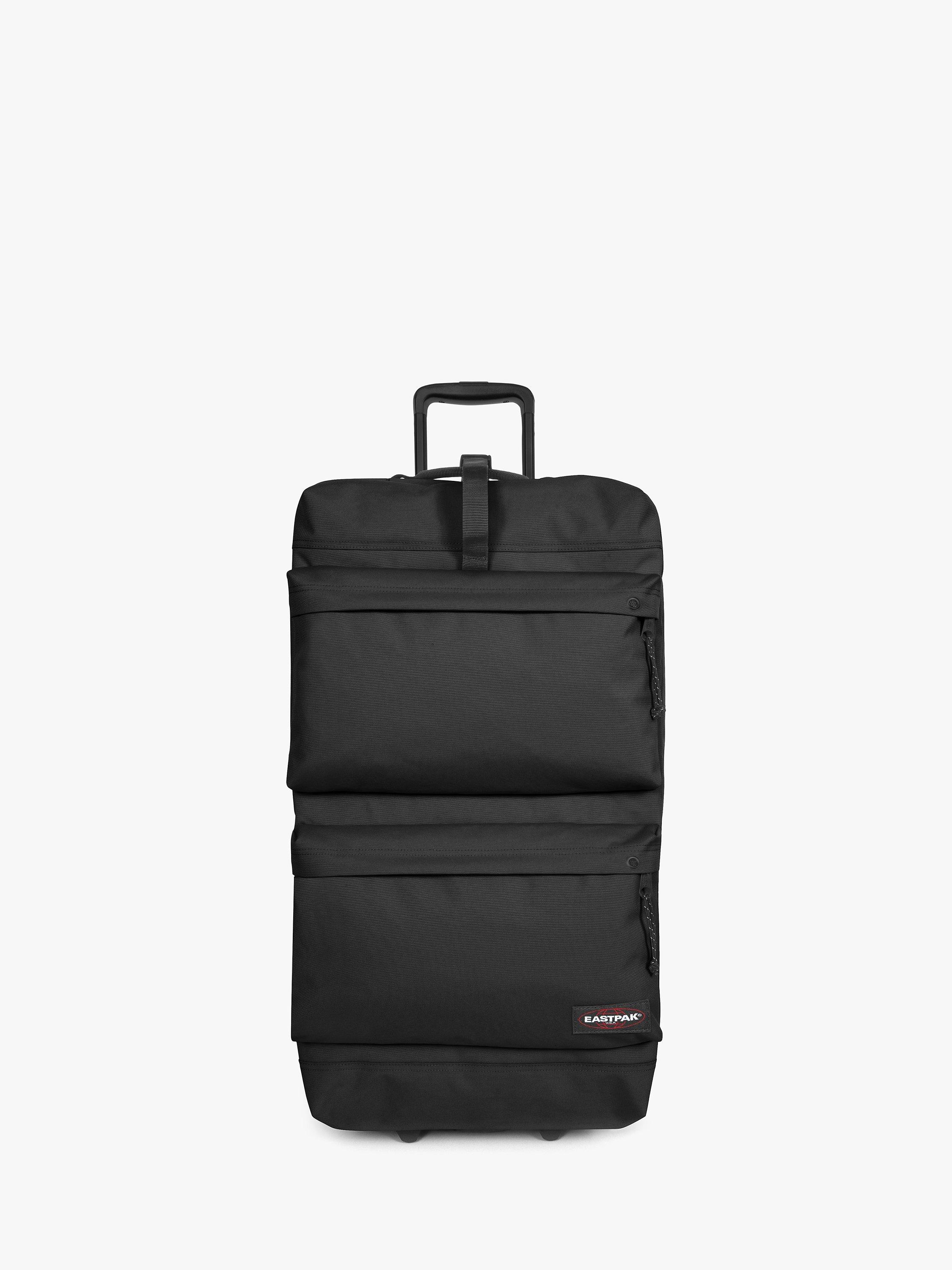 Eastpak Double Tranverz 2-Wheel 67cm Medium Suitcase, Black