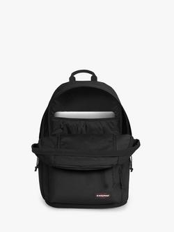 Eastpak Double Front Pocket 13" Laptop Backpack, 24L, Dark Grass - view 2, Black