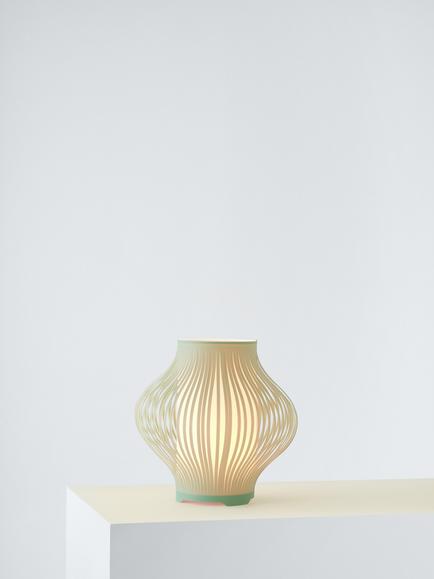 John Lewis Harmony LED Colour Changing Outdoor Lantern, Agave