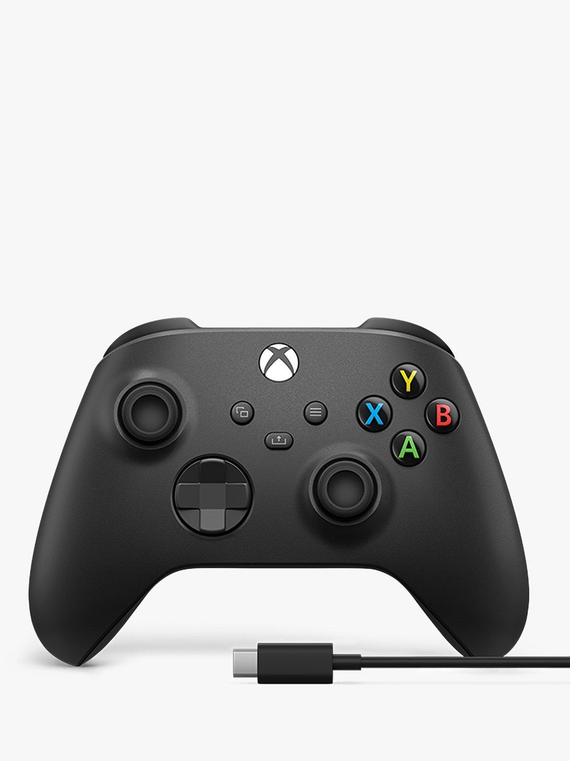 Xbox Wireless Controller with USB Type-C Cable, Black