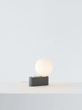 Tala Alumina Table/Wall Lamp with Sphere IV ES LED Dim to Warm Globe Bulb