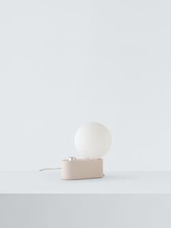 Tala Alumina Table/Wall Lamp with Sphere IV ES LED Dim to Warm Globe Bulb - view 2, Blossom