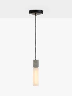 Tala Basalt LED Single Pendant Ceiling Light, Stainless Steel, Stainless Steel