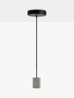 Tala Basalt LED Single Pendant Ceiling Light, Stainless Steel - view 2, Stainless Steel