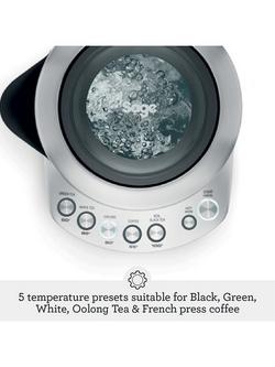 Sage Stainless Steel Smart Kettle, 1.7L - view 2, Silver