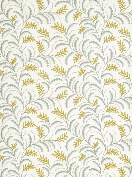 John Lewis Jouvene Embroidered Made to Measure Curtains or Roman Blind, Citrine, Citrine